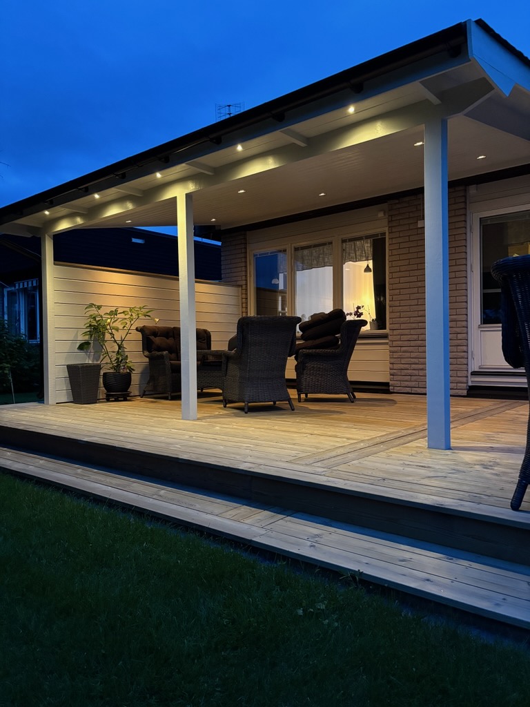 Efter-bild: Uteplats – Ludvika